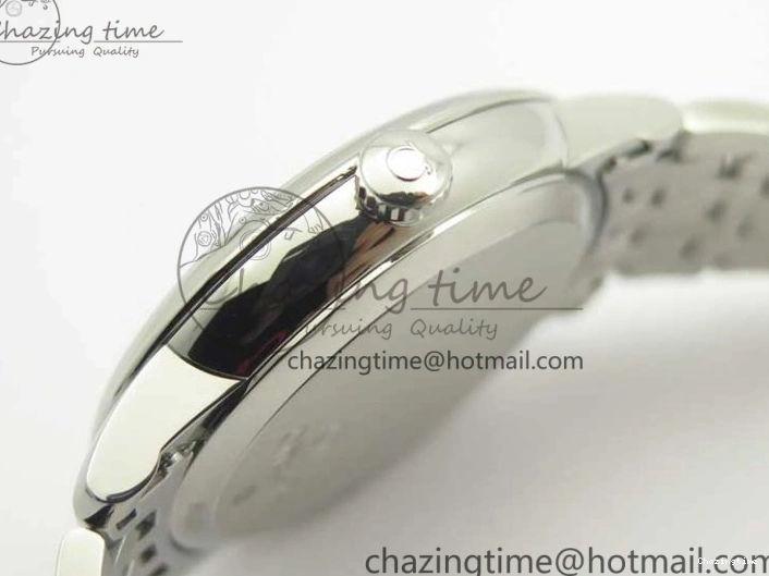 0402 De Ville SS RXW 1:1 Best Edition Black Dial on SS Bracelet A2892 (Free Leather Strap) Sporty 8017